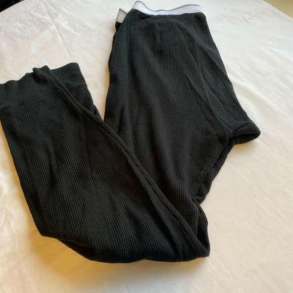 Athletics Works Men’s Black Long Johns size Large - Picture 1 of 3